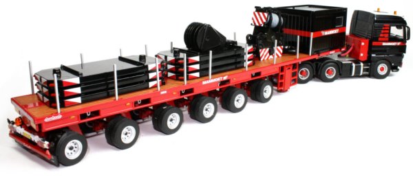 MAN TGA with 6-axle Ballast Trailer (Mammoet Livery)