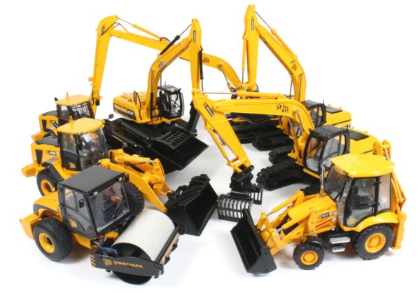 JCB 1:50th scale Model Collection
