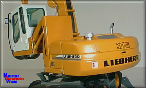 Liebherr A316 Wheeled Excavator by NZG