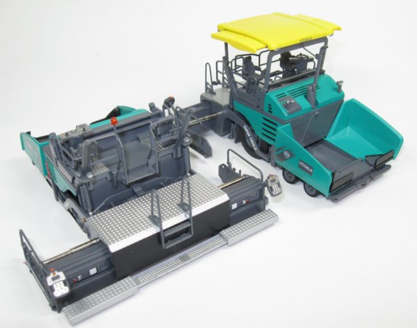 Vogele Vision 5200-2 Tracked Paver and 1803-2 Wheeled Paver