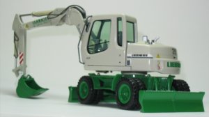 Liebherr A311 wheeled excavator