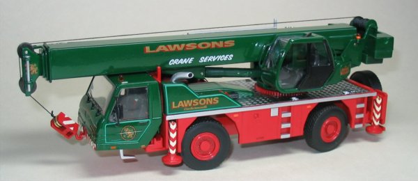 Terex Demag AC35 in "Lawsons" livery