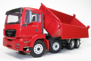 MAN 4-axle dump truck