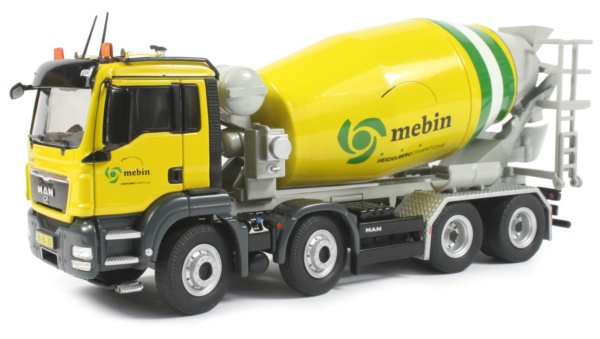 Liebherr HTM904 mixer on MAN TGS 4-axle chassis