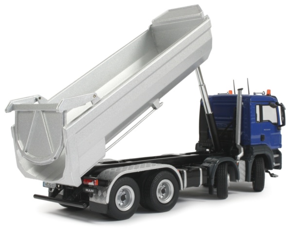 MAN TGS 4-axle Tipper with Halfpipe Body