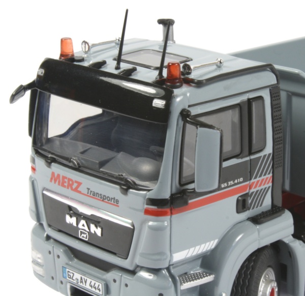MAN TGS 4-axle Tipper - Merz Transporte