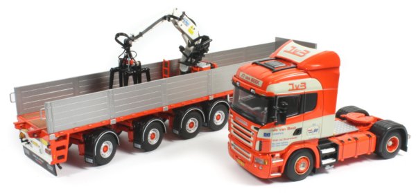 Scania R with 4-axle Brick Truck