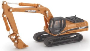 Case CX330 Tracked Excavator in 1:87th scale