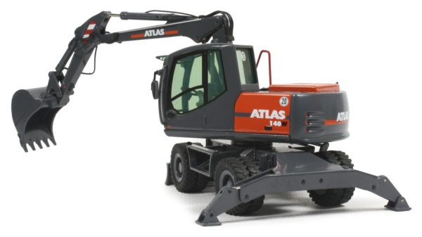Atlas 140W Wheeled Excavator