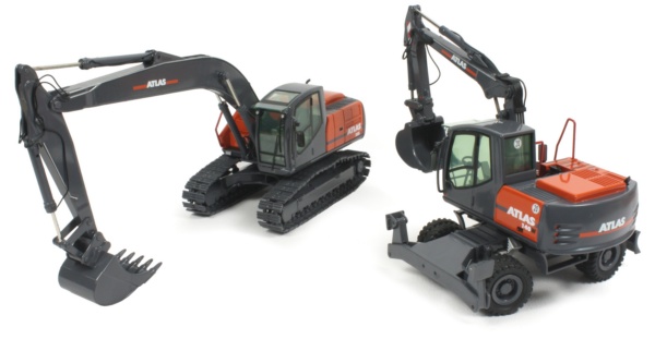 Atlas 140W & 225LC Excavators