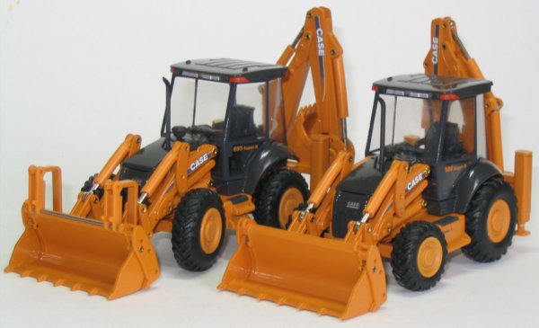 Case 580 and 695 backhoe loaders