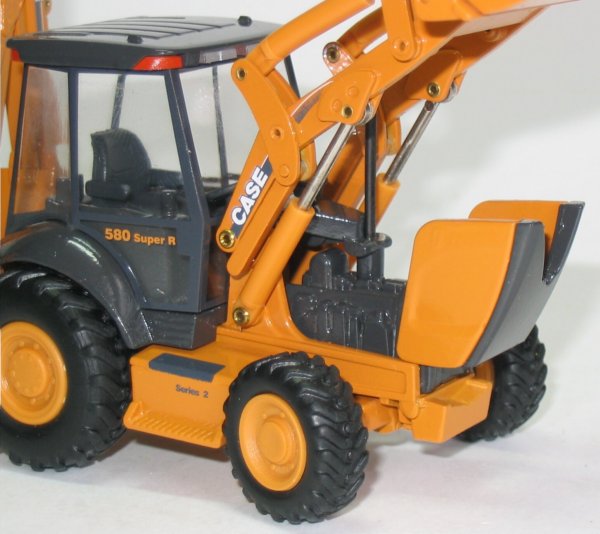 Case 580 backhoe loader