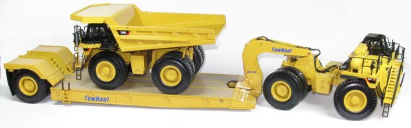 Caterpillar 784C with Towhaul trailer