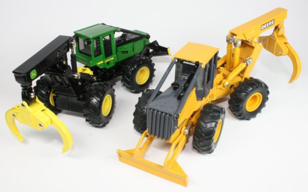 John Deere 748H and 648GIII Grapple Skidders