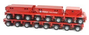 MAN TGX XXL with Goldhofer 16-axle Girder Trailer - Allelys