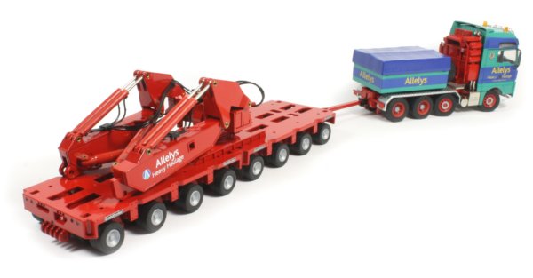 MAN TGX XXL with Goldhofer 16-axle Girder Trailer - Allelys