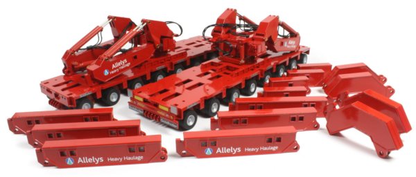 MAN TGX XXL with Goldhofer 16-axle Girder Trailer - Allelys