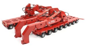 MAN TGX XXL with Goldhofer 16-axle Girder Trailer - Allelys