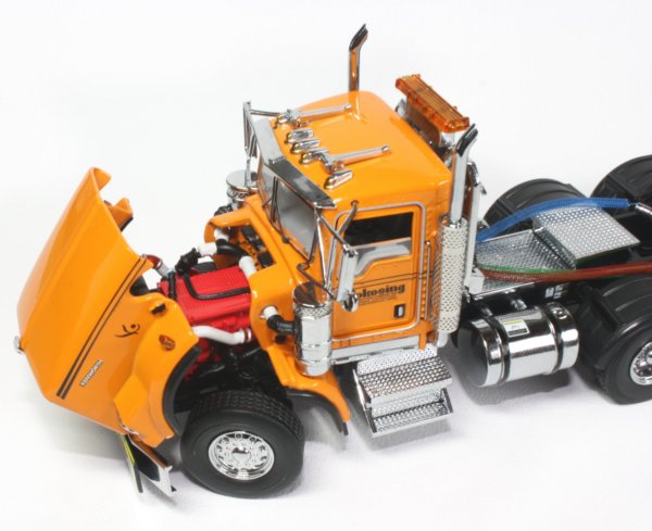 Kenworth T800 with Rogers lowboy and Volvo EC210 Excavator