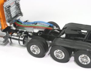 Kenworth T800 with Rogers lowboy and Volvo EC210 Excavator