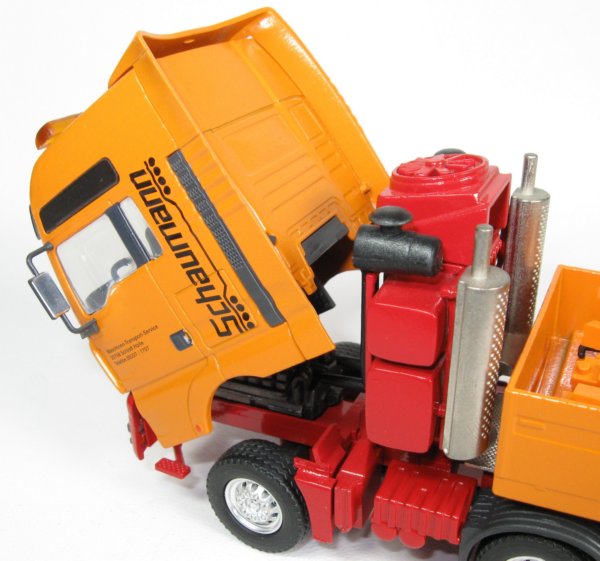 MAN TGA 8x4 Tractor with Palfinger Crane