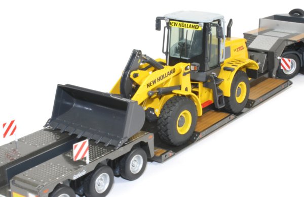 MAN TGX with Nooteboom 3-axle Pendel-X Trailer