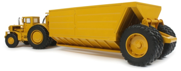 Caterpillar 660 with Athey bottom-dump coal hauler