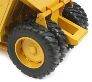 Caterpillar 660 with Athey bottom-dump coal hauler
