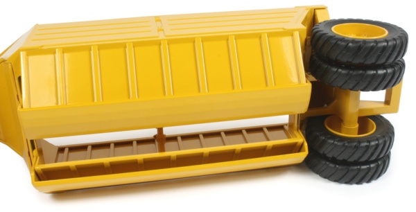 Caterpillar 660 with Athey bottom-dump coal hauler