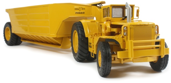 Caterpillar 660 with Athey bottom-dump coal hauler