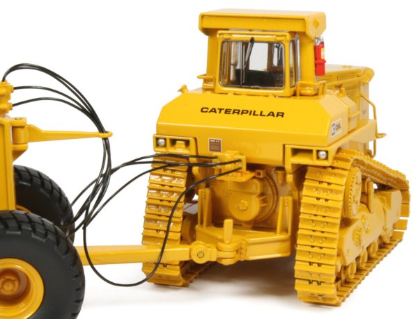 Caterpillar D9L Tractor with 631E towed scraper