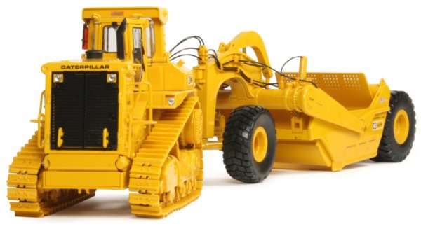 Caterpillar D9L Tractor with 631E towed scraper