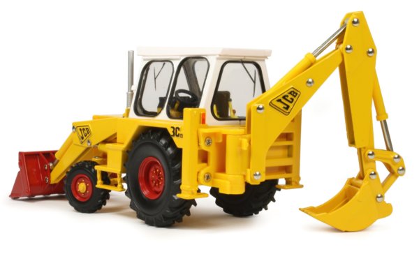 Miniature Construction World - JCB 3C Mk3 Backhoe Loader