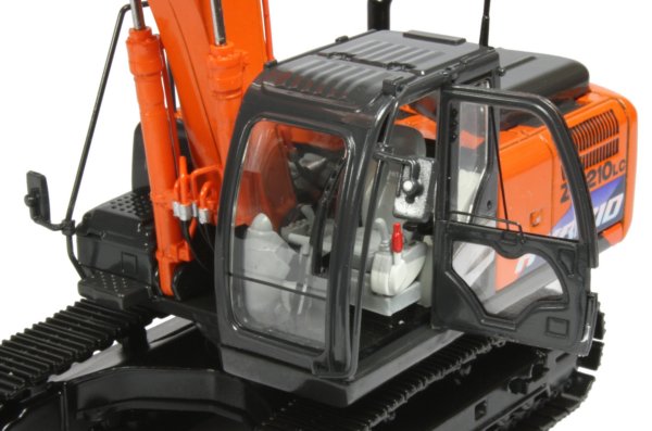 HITACHI ZAXIS210 ミニチュア重機 2個セット Miniature Construction World - Hitachi ZH210 HYBRID Tracked