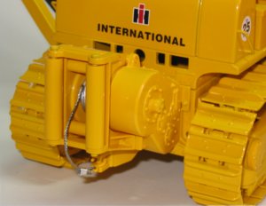 International Harvester TD25 tractor with side boom