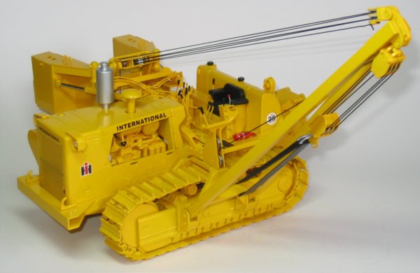 International Harvester TD25 tractor with side boom