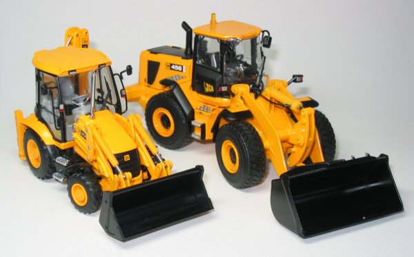 JCB 456ZX Wheel Loader and 3CX Backhoe