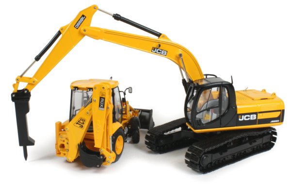 JCB JS220 and JCB 3CX