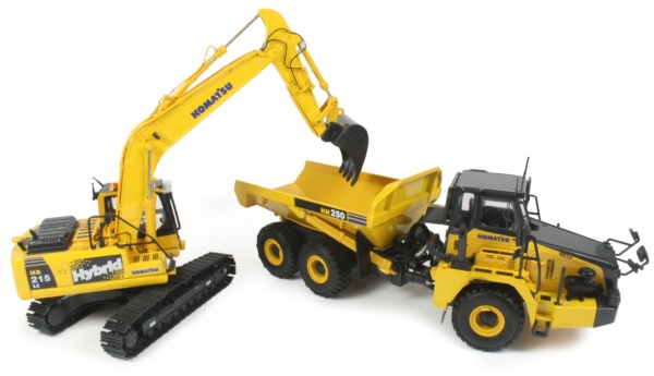 Komatsu HB215LC Hydrid Tracked Excavator