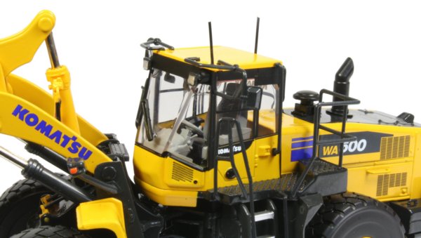 Miniature Construction World - Komatsu WA500-7 Wheel Loader