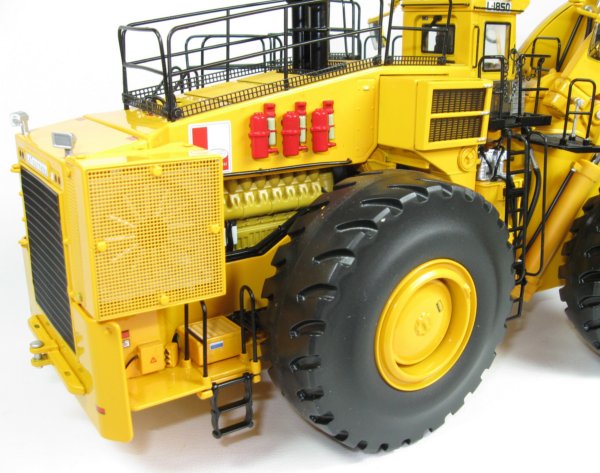 Letourneau L1850 with 55 cubic yard bucket