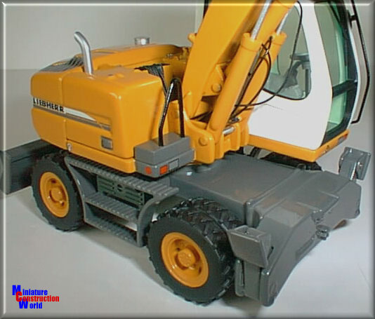 Liebherr A314 Wheeled Excavator by NZG