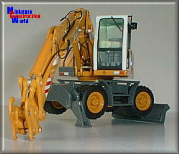 Liebherr A314 Wheeled Excavator by NZG