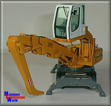 Liebherr A316 wheeled excavator from NZG