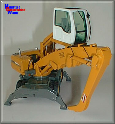 Liebherr A316 wheeled excavator from NZG