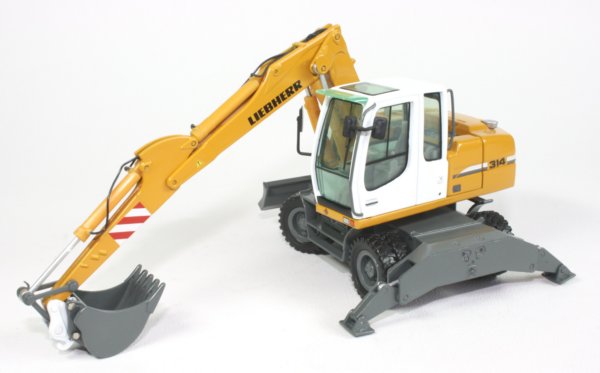 Liebherr A314 wheeled excavator