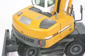Liebherr A314 wheeled excavator