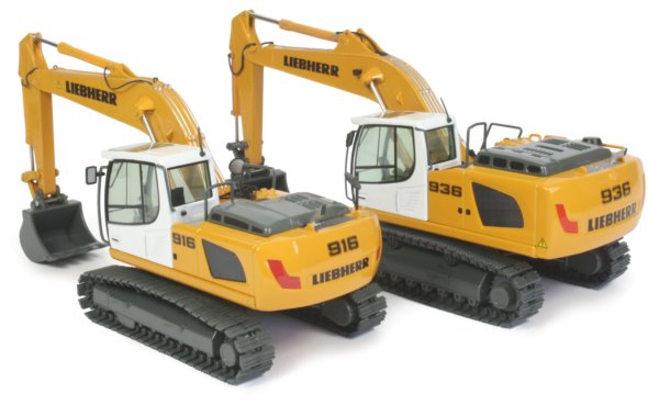 Liebherr R936C & R916 Tracked Excavators