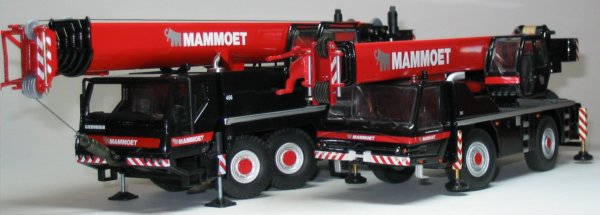 Terex Demag AC35 and Liebherr LTM1070-4.1