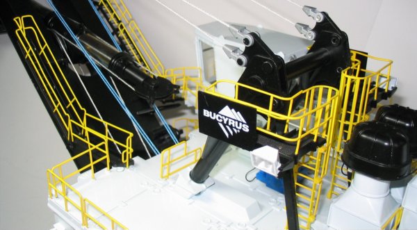 Bucyrus 495HR Rope Shovel